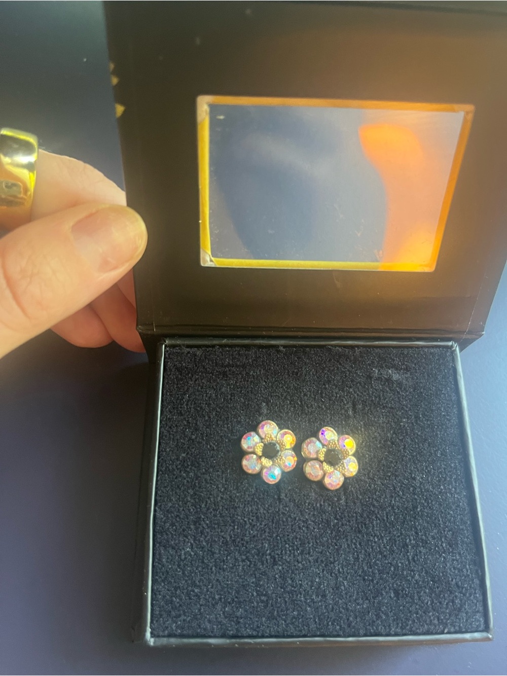Michal Negrin Flower Stud Earrings